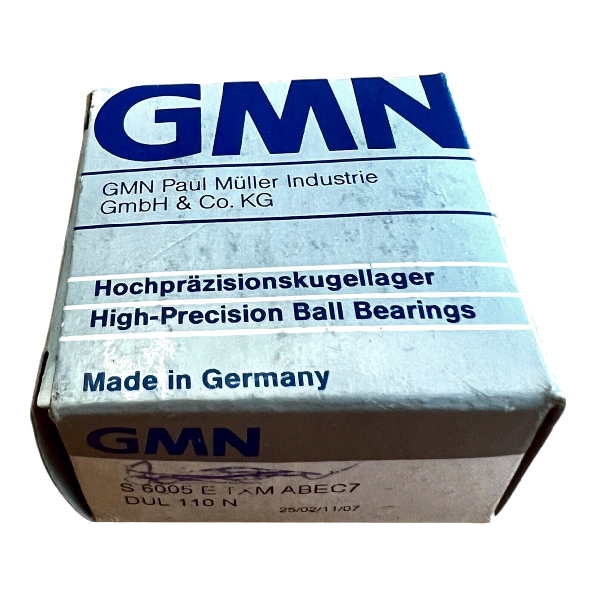 2x GMN S6005 E TXM ABEC7 DUL Hochpräzisionskugellager 25x47x12mm