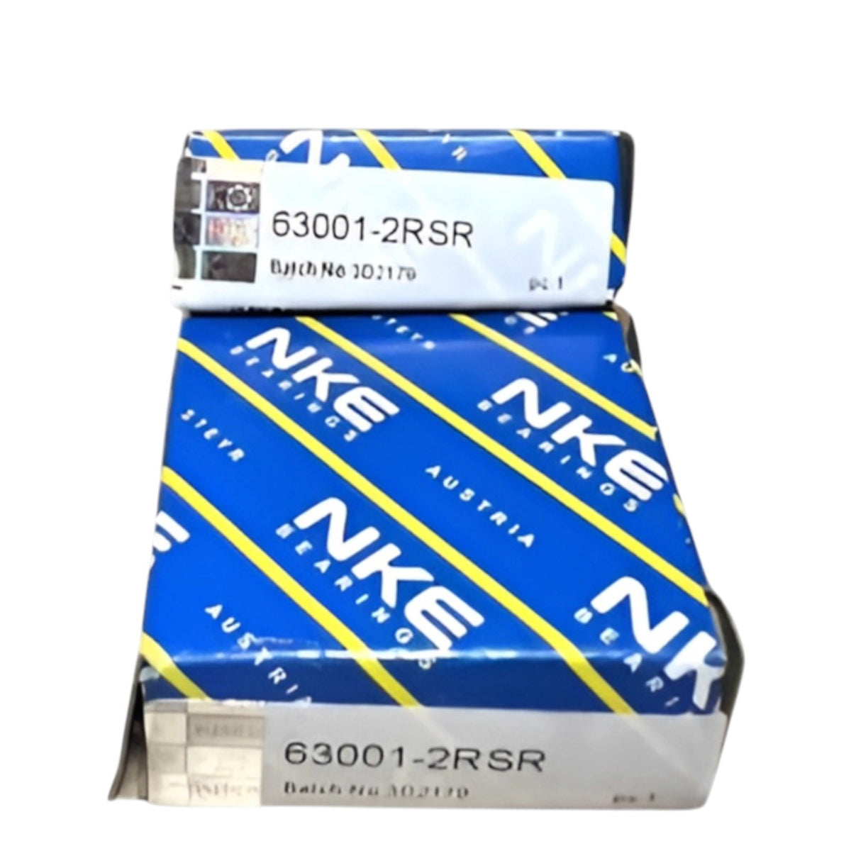 2x NKE 63001 2RSR Rillenkugellager 12x28x12 mm
