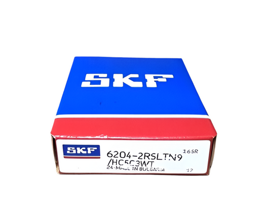 1x SKF 6204-2RSLTN9/HC5C3WT current-insulated deep groove ball bearing 20x47x14 mm Hybrid
