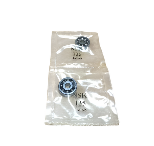 2x NSK 135 self-aligning ball bearing 5x19x6 mm Japan ball bearing