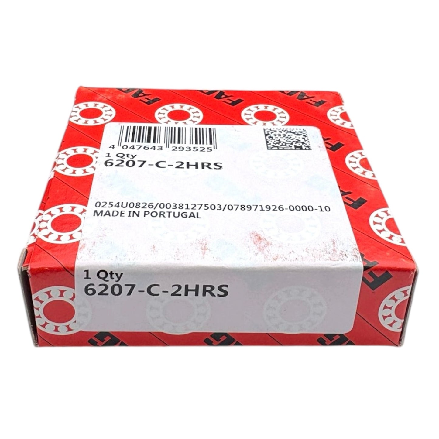 1x FAG 6207 2RSR deep groove ball bearing 35x72x17 mm ball bearing 6207 2RS1 2HRS