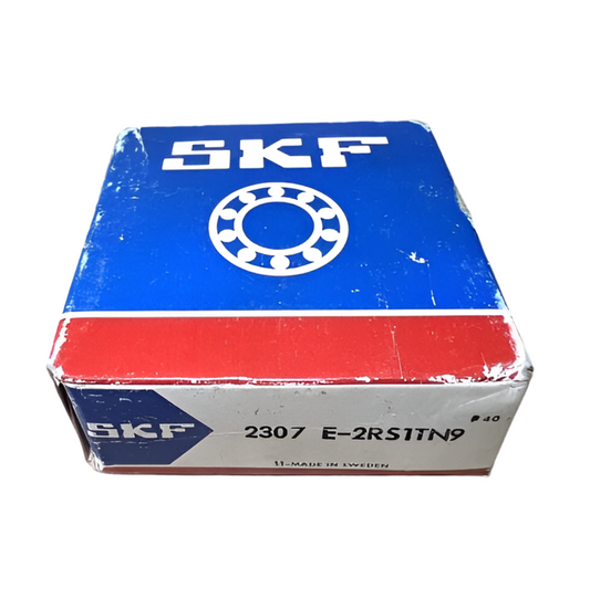 1x SKF 2307 E-2RS1TN9 self-aligning ball bearing 35x80x31 mm ball bearing
