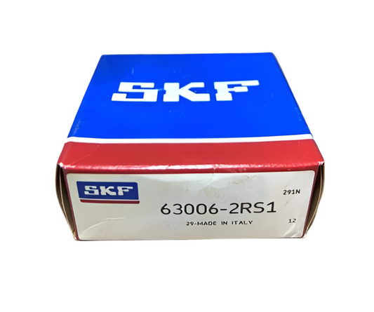 1x SKF 63006 2RS1 Rillenkugellager 30x55x19 mm Kugellager