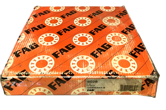 1x FAG 6028 deep groove ball bearing 140x210x33 mm 6028 open ball bearing