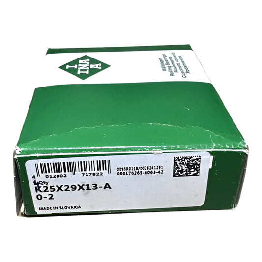 4x INA K25X29X13-A 0-2 Nadelkranz 25x29x13 mm Kranz