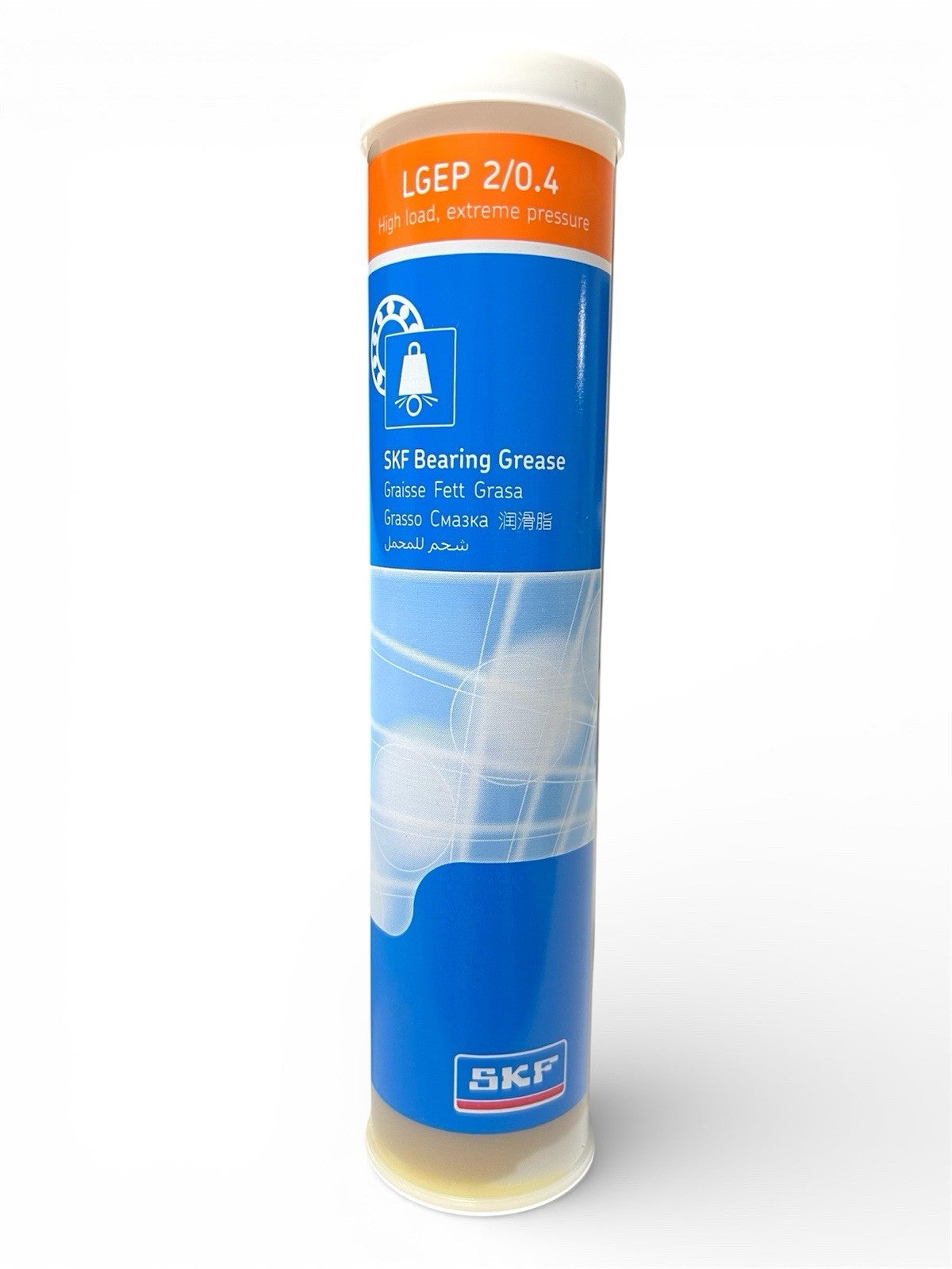 1x SKF LGEP 2/0.4 Schmierfett 400g Wälzlagerfett für hohe Belastungen
