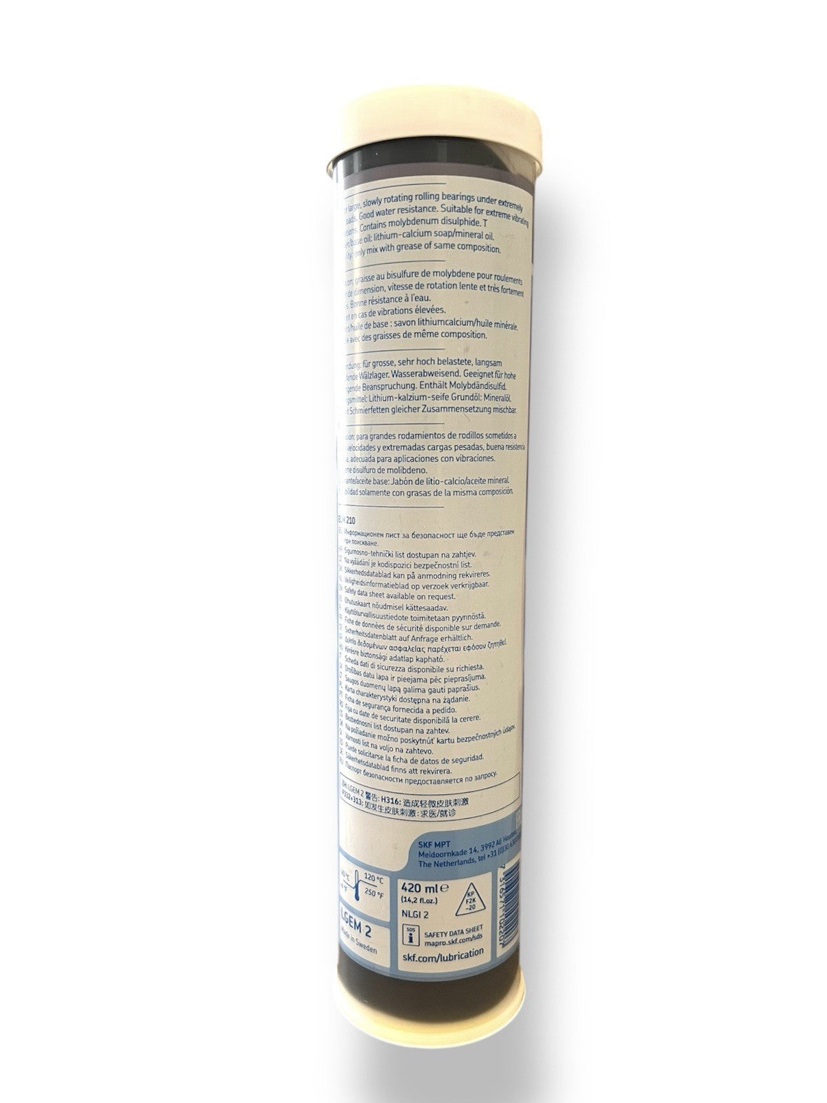 1x SKF LGEM 2/0.4 400g Hochviskoses Schmierfett Wälzlagerfett SKF Fett