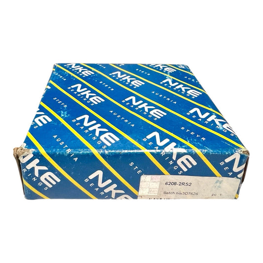 1x NKE 6208-2RS2 Rillenkugellager 40x80x18 mm Kugellager
