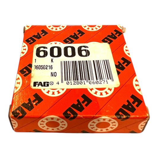 1x FAG 6006 Rillenkugellager 30x55x13 mm offen Kugellager