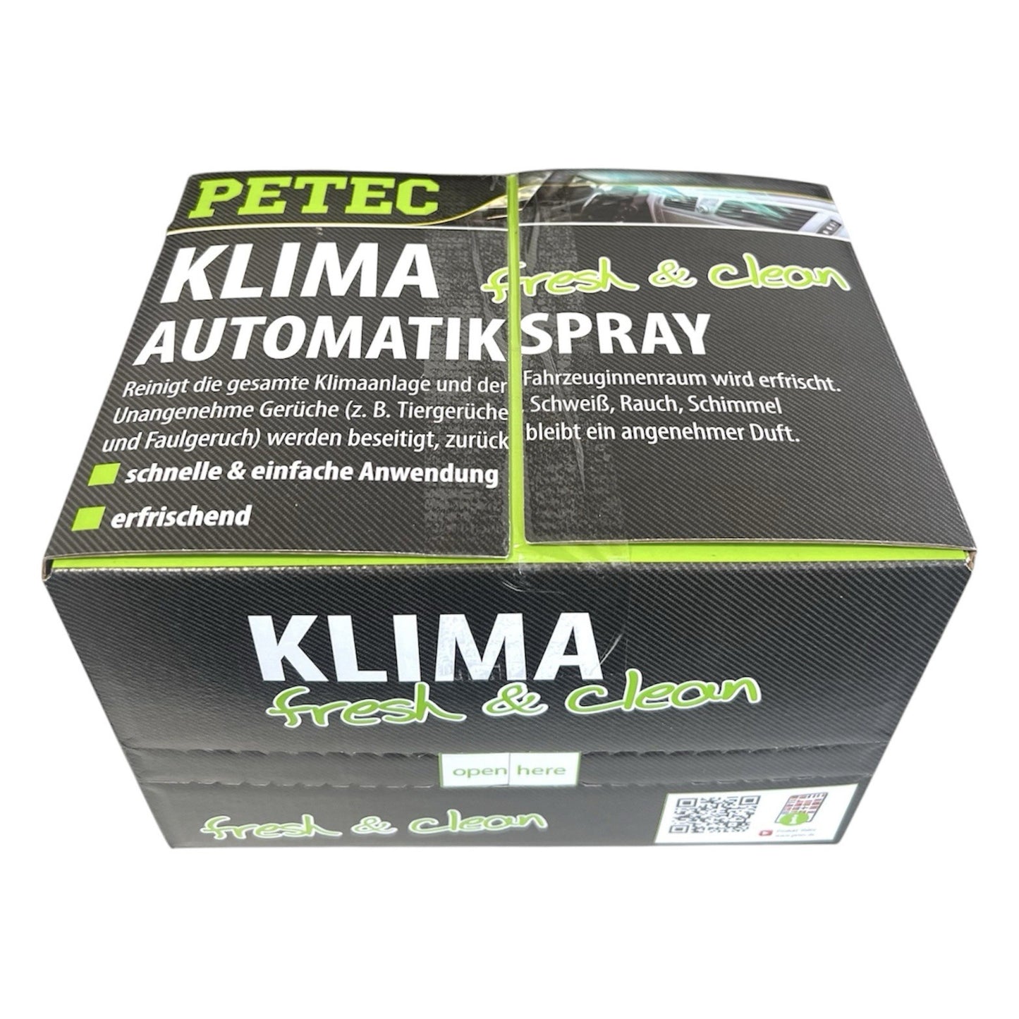 12x Petec Vanille Klimaanlagenreiniger Fresh&Clean Automatik Spray 71470