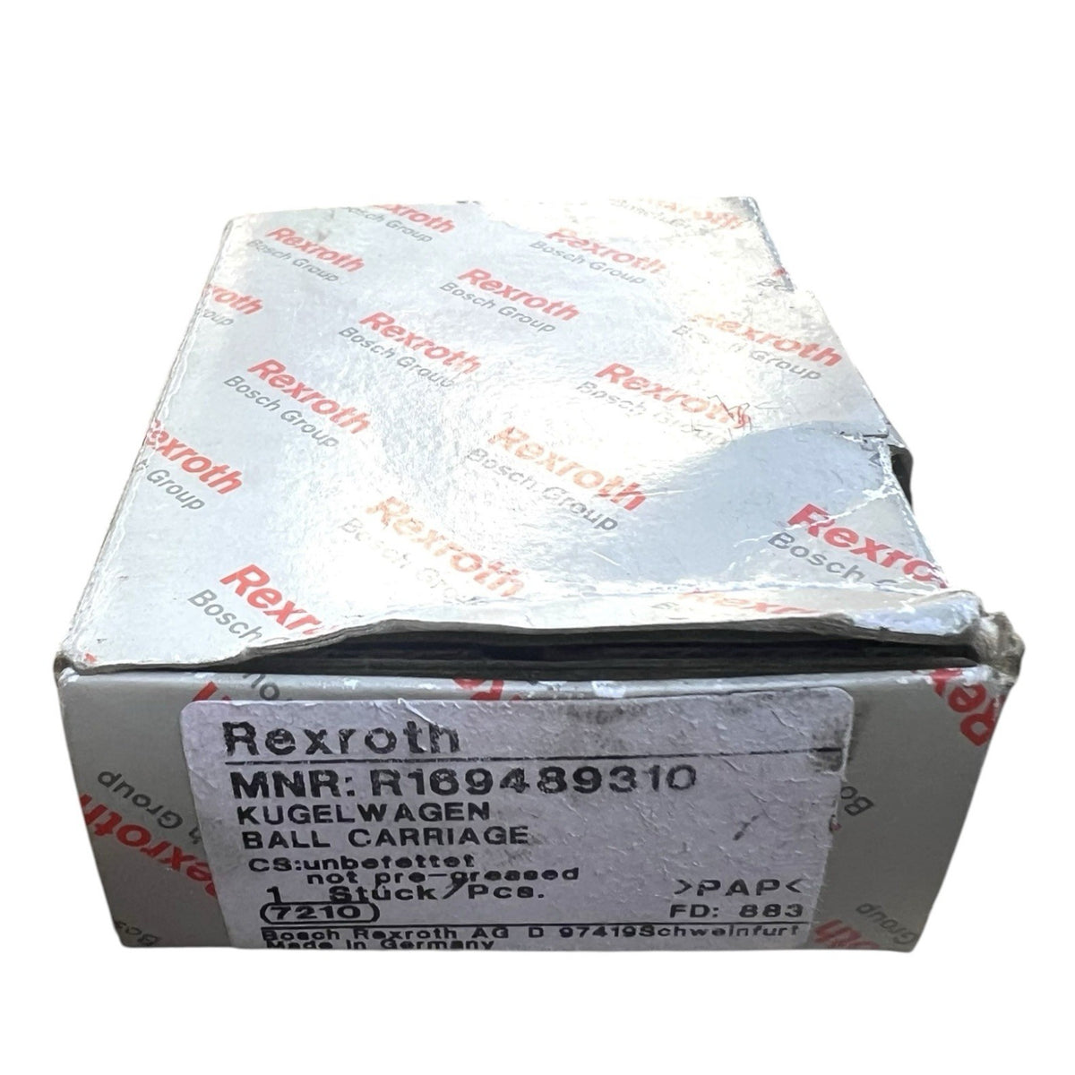 1x Rexroth R169489310 Kugelwagen KWC-020-SNN-C0-H-2