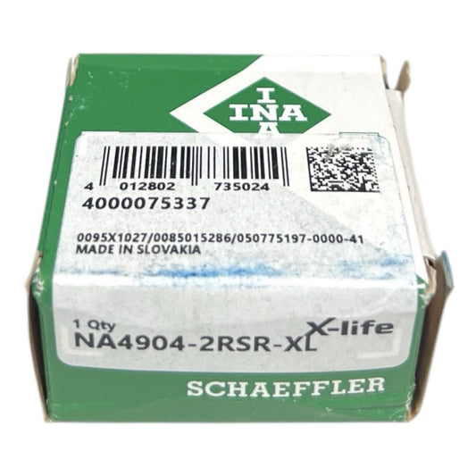 1x INA NA4904-2RSR-XL Nadellager 20x37x17 mm X-Life Kugellager