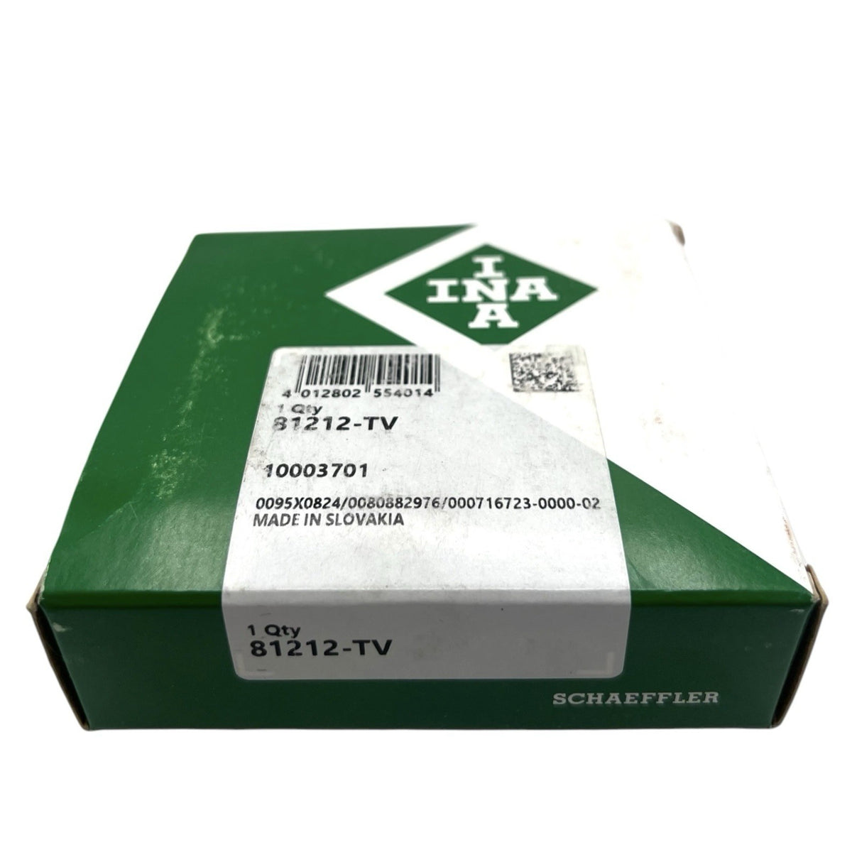 1x INA 81212-TV Axial-Zylinderrollenlager 60x95x26 mm Kugellager
