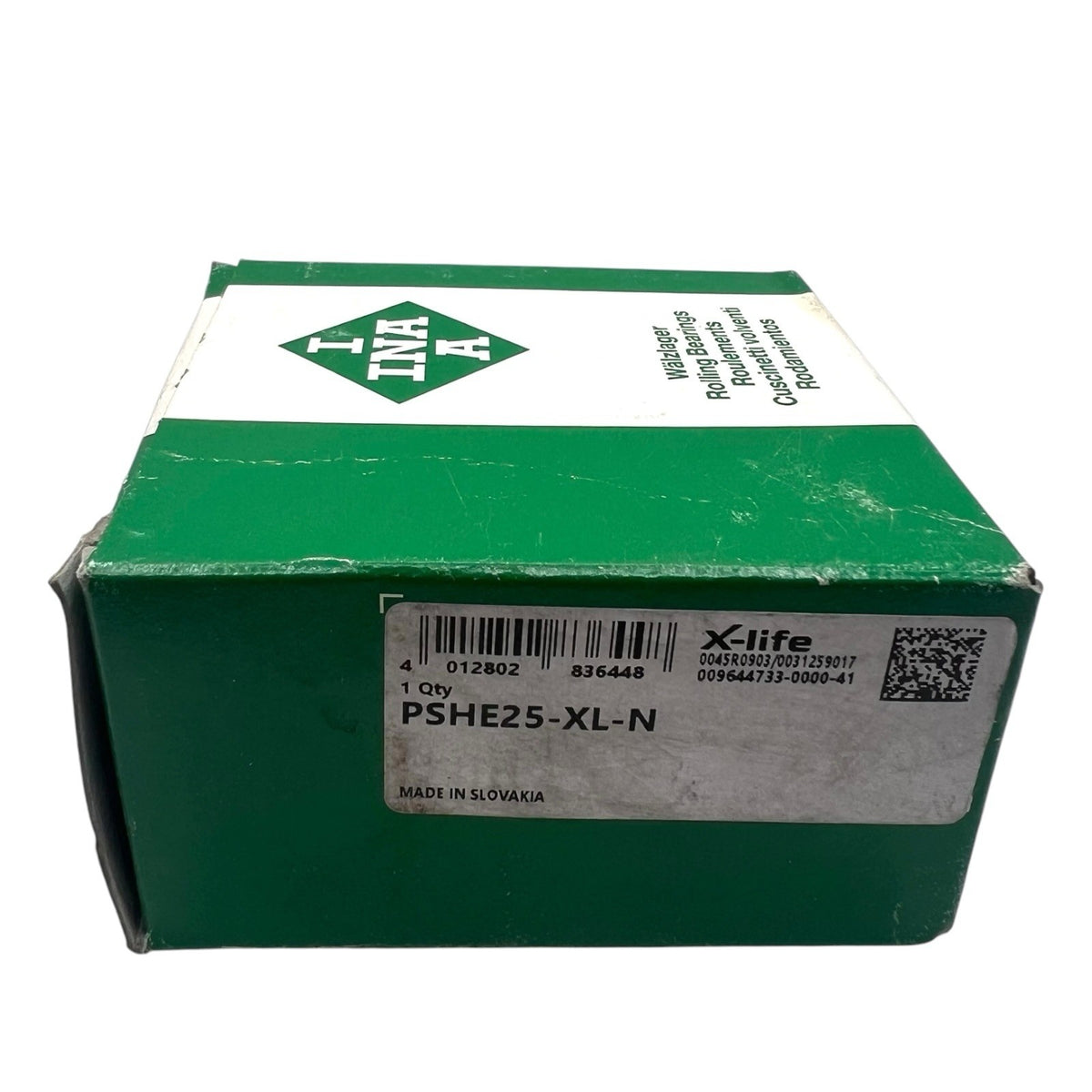 1x INA PSHE25-XL-N Stehlagergehäuseeinheit 25 mm