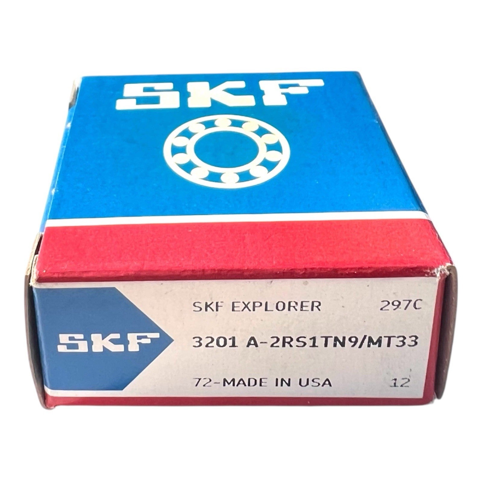 1x SKF 3201 A-2RS1TN9/MT33 Schrägkugellager 12x32x15,9 mm Kugellager