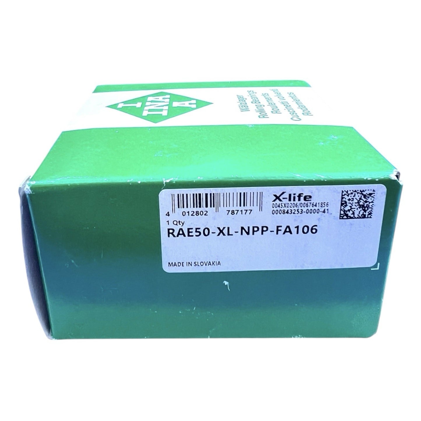 1x INA RAE50-XL-NPP-FA106 Spannlager 50x90x43,8 mm Kugellager