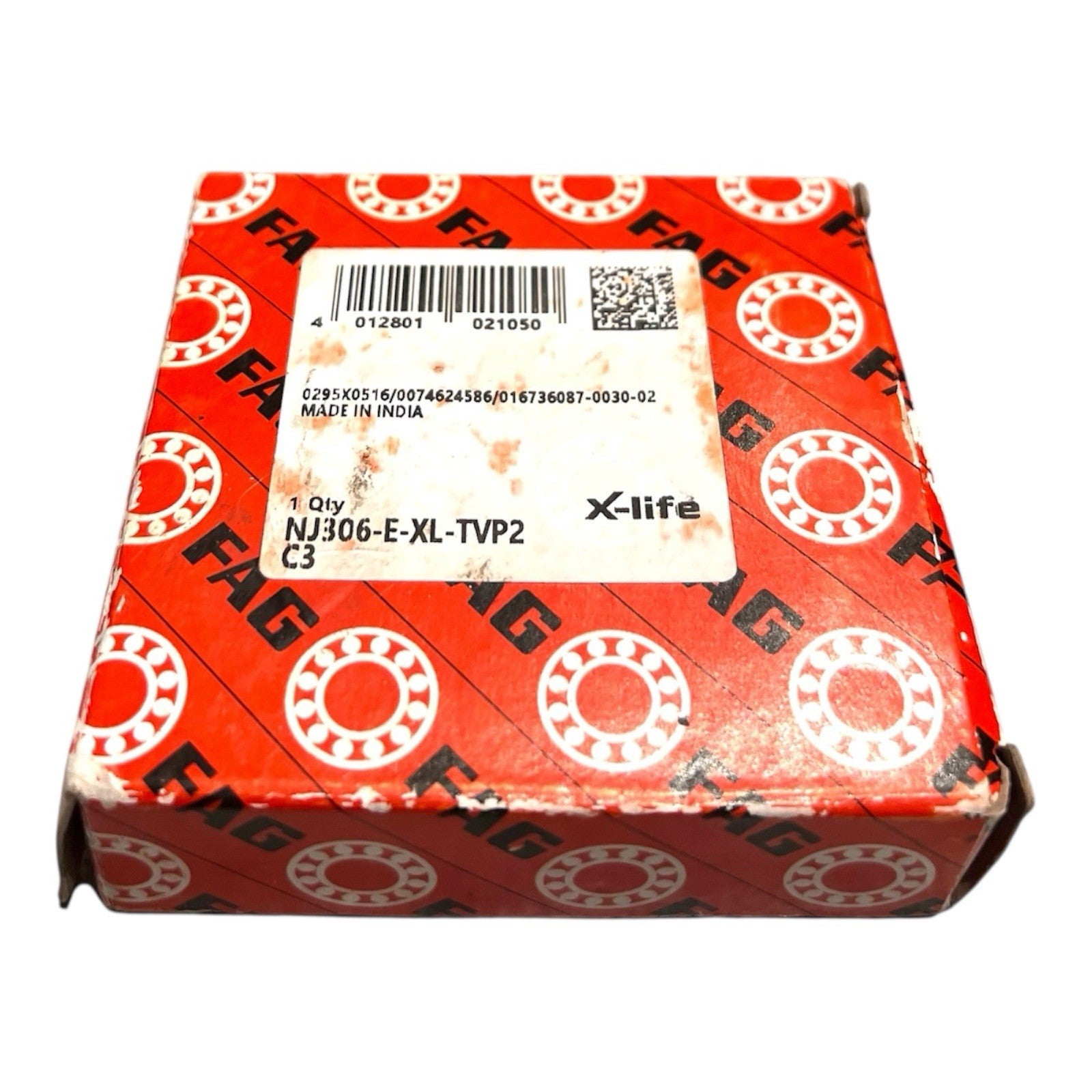 1x FAG NJ306-E-TVP2-C3 Zylinderrollenlager 30x72x19 mm Kugellager