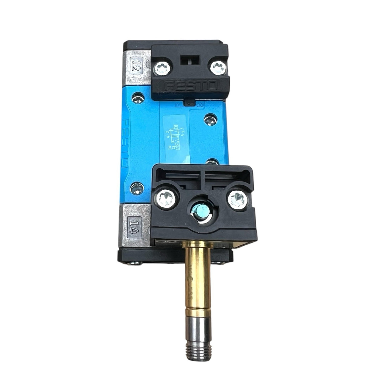 1x FESTO MFH-5/2-D-1-C Magnetventil 150981