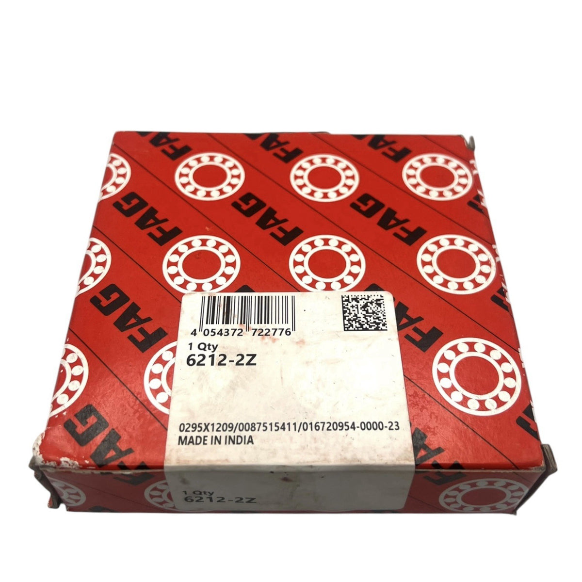 1x FAG 6212-2Z Rillenkugellager 60x110x22 mm Kugellager