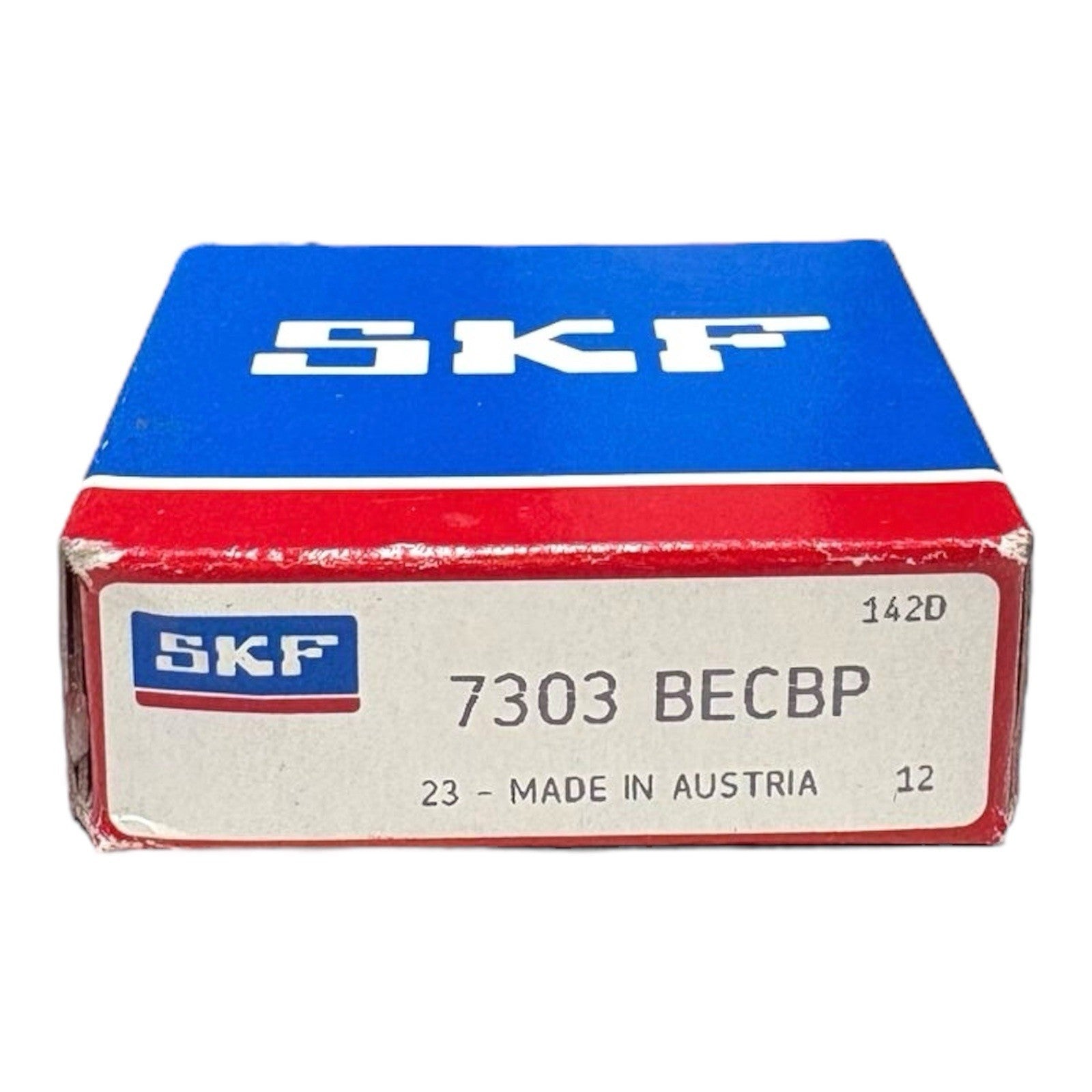 1x SKF 7303 BECBP Schrägkugellager 17x47x14 mm Kugellager