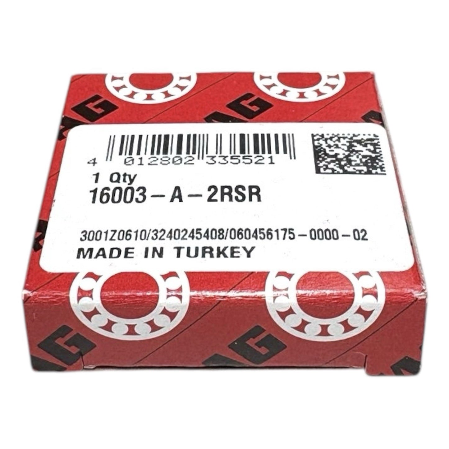 1x FAG 16003-A-2RSR Rillenkugellager 17x35x8 mm Kugellager