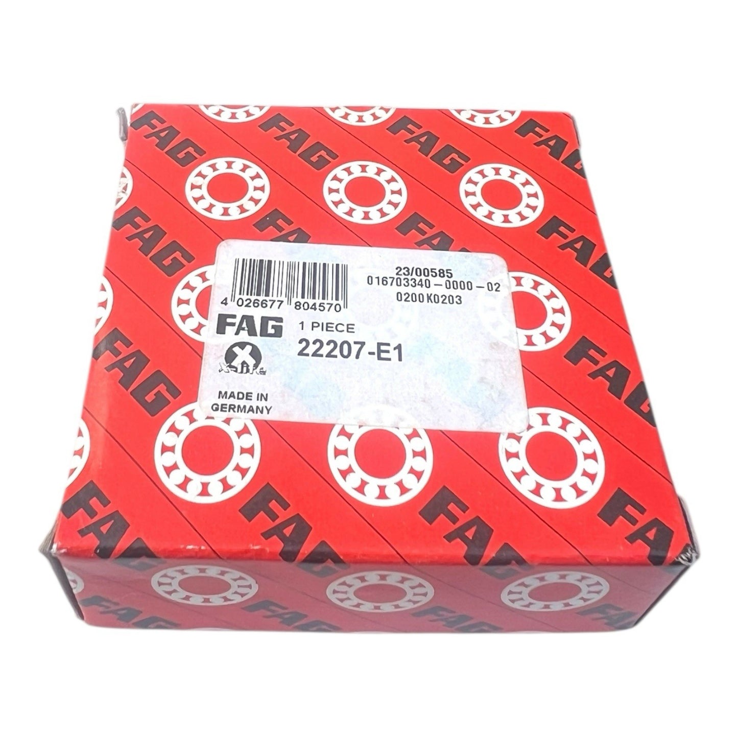 1x FAG 22207-E1 Pendelrollenlager 35x72x23 mm Kugellager