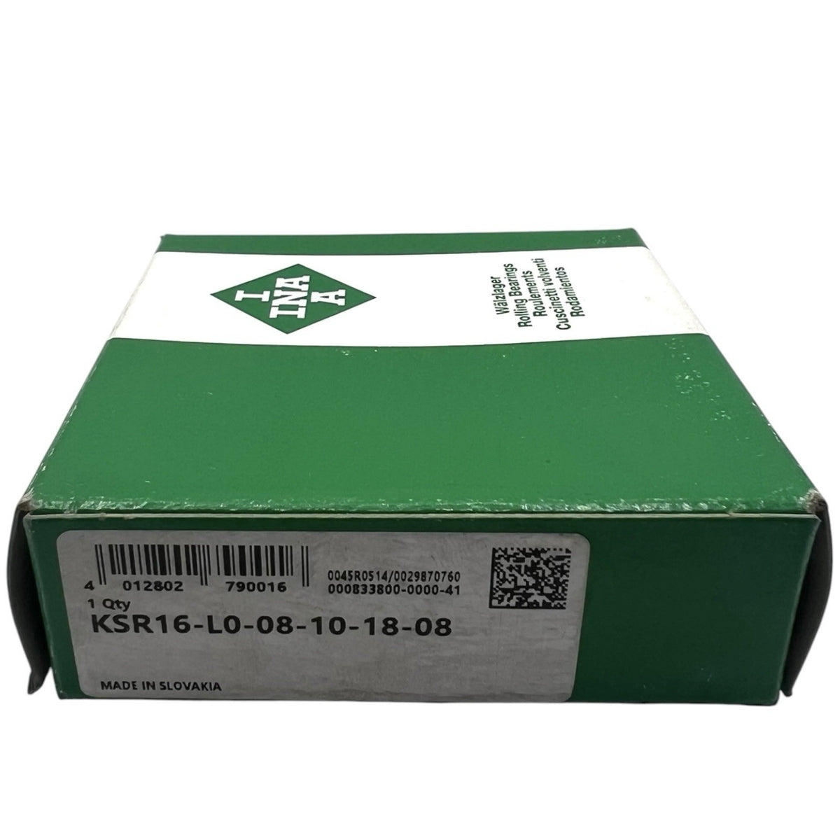 1x INA KSR16-L0-08-10-18-08 Kettenspannrad
