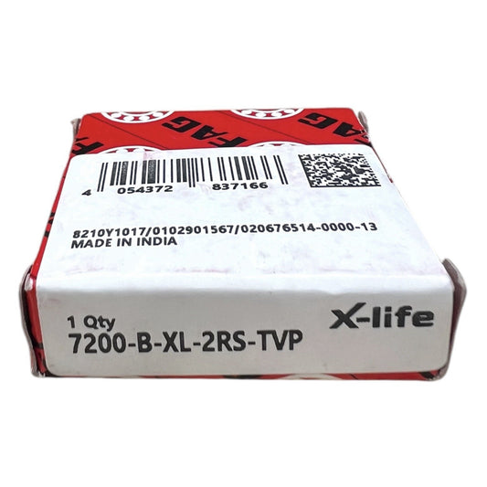 1x FAG 7200-B-XL-2RS-TVP Schrägkugellager 10x30x9 mm Kugellager