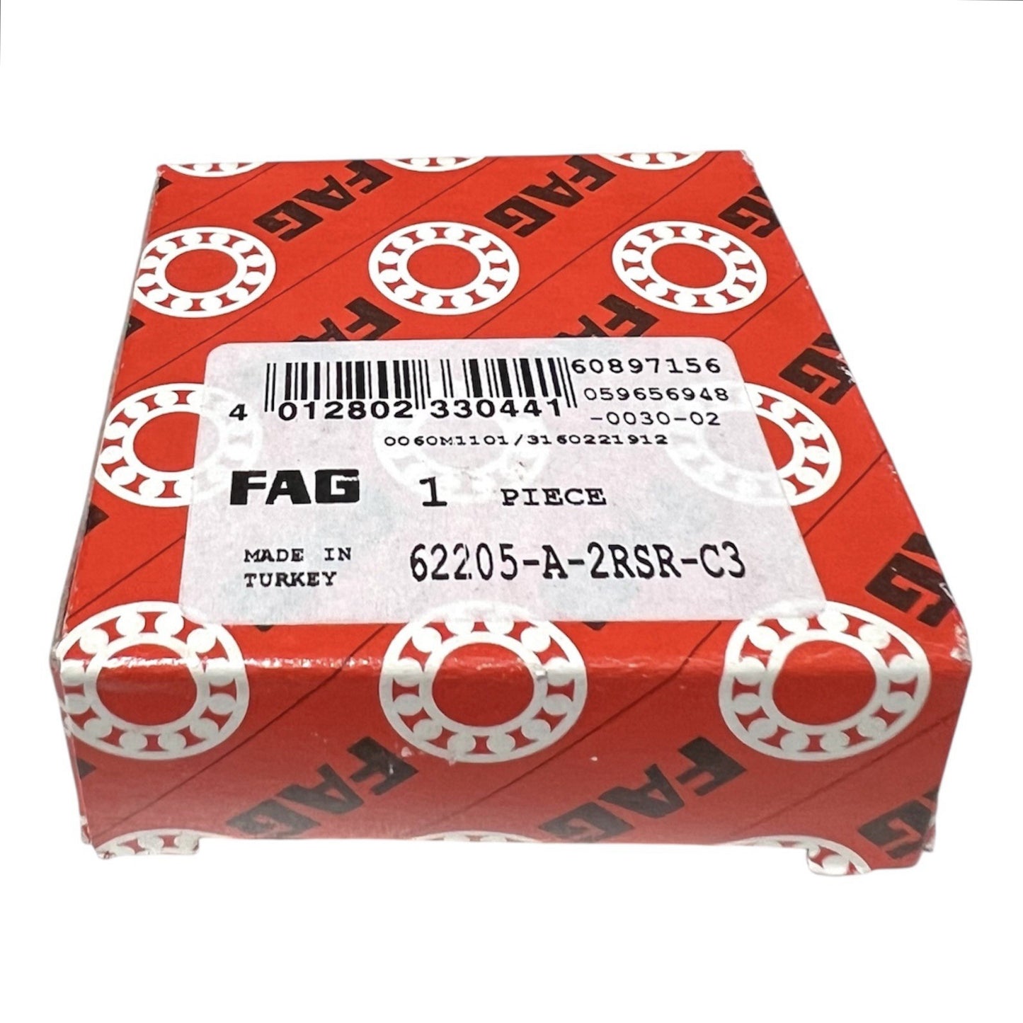 1x FAG 62205-A-2RSR-C3 Rillenkugellager 25x52x18 mm Kugellager