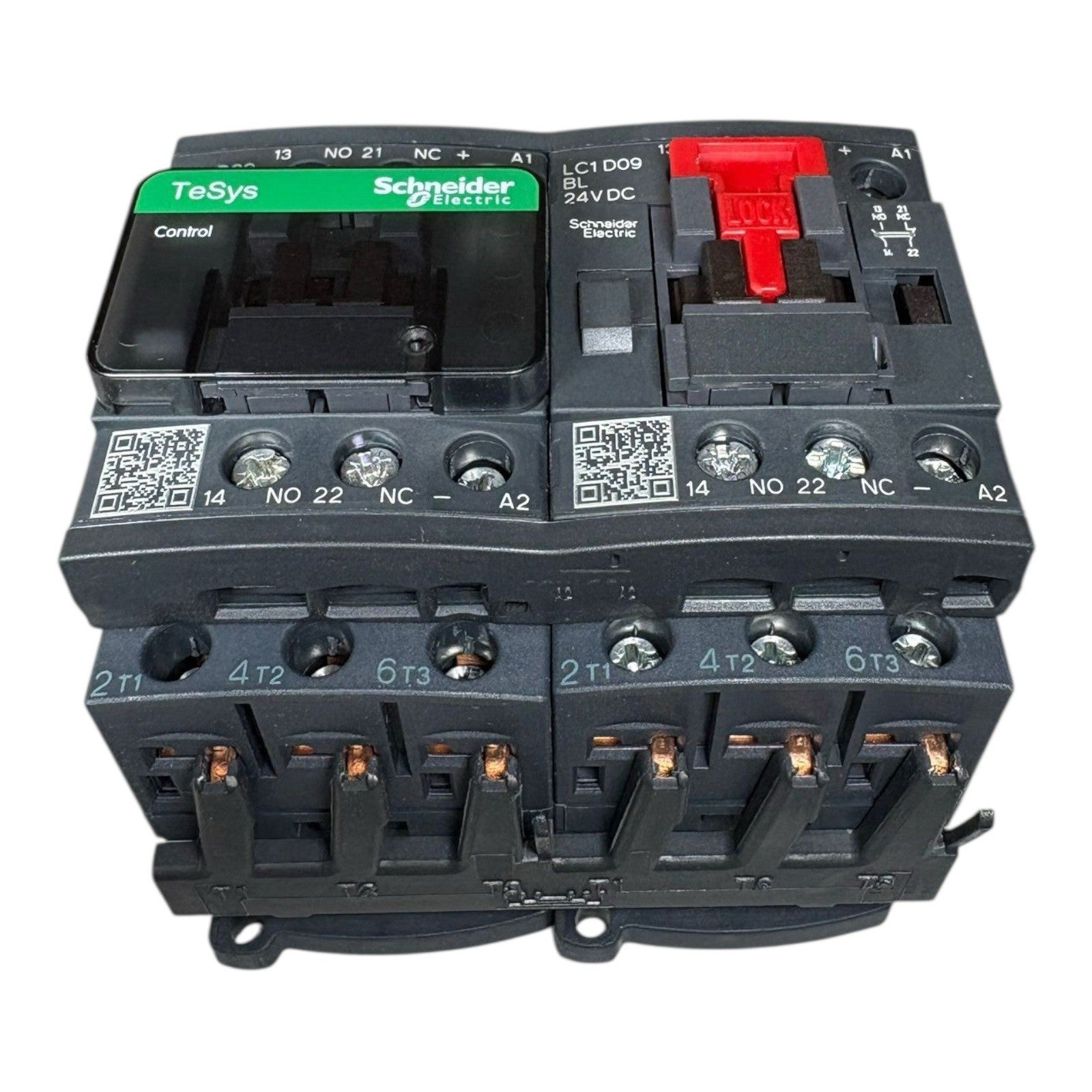 1x Schneider Electric LC2D09BLV Wendeschützkombination TeSys Leistungsschütz