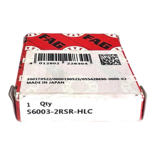 1x FAG S6003-2RSR-HLC Rillenkugellager 17x35x10 mm Kugellager