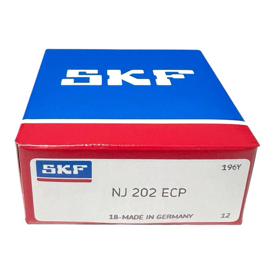 1x SKF NJ 202 ECP = E-TVP2 Zylinderrollenlager 15x35x11 mm Kugellager