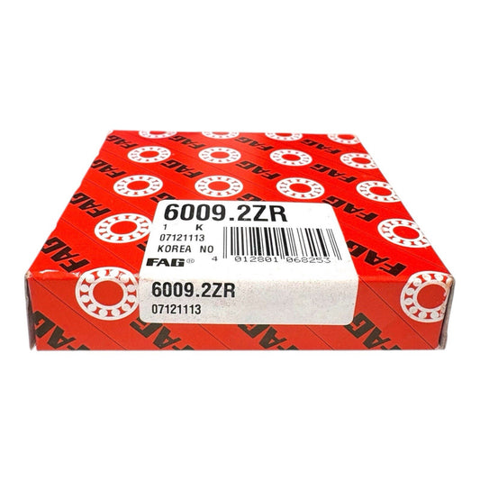 1x FAG 6009-2ZR Rillenkugellager 45x75x16 mm Kugellager