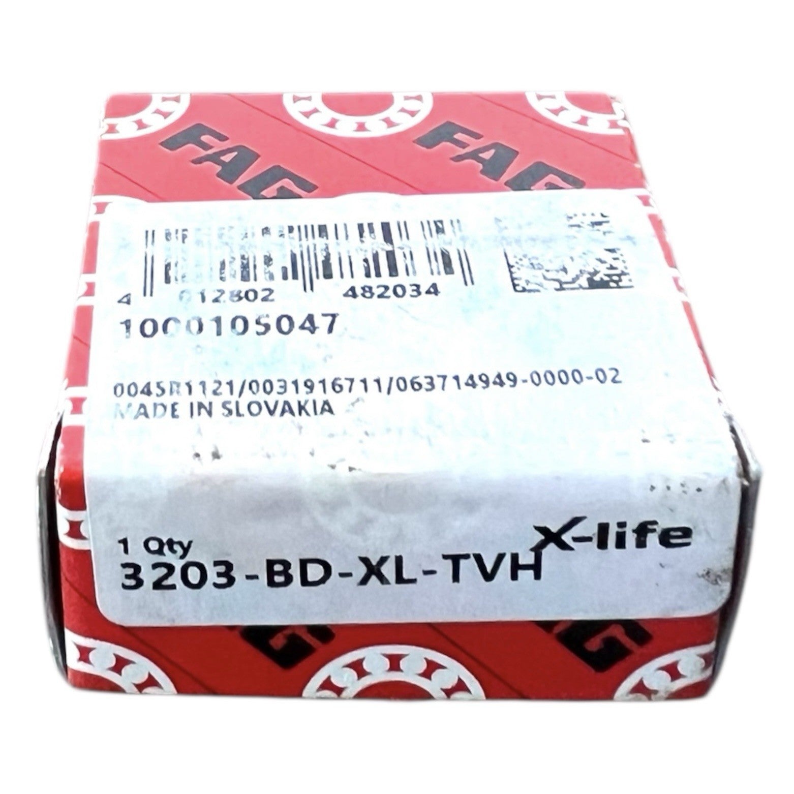 1x FAG 3203-BD-XL-TVH Schrägkugellager 17x40x17,5 mm Kugellager