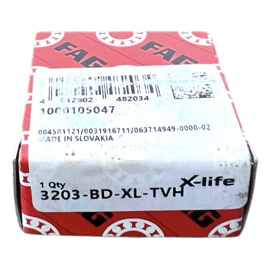 1x FAG 3203-BD-XL-TVH Schrägkugellager 17x40x17,5 mm Kugellager