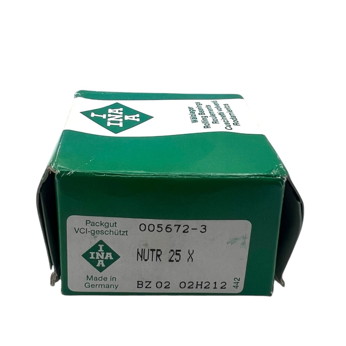 1x INA NUTR 25 X Stützrollen 25x52x25 mm NUTR25X Kugellager