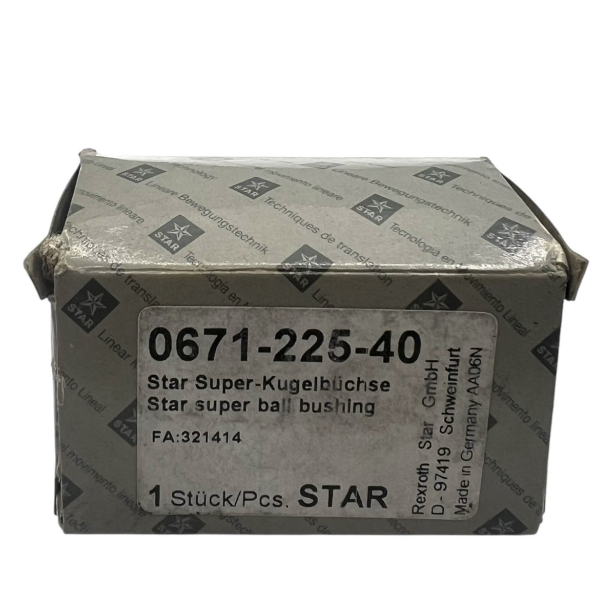 1x STAR 0671-225-40 Kugelbüchse 25x40x58 mm