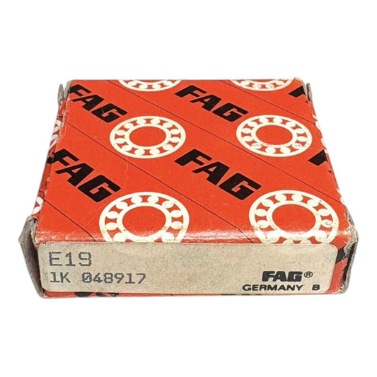 1x FAG E19 Schulterkugellager 19x40x9 mm E 19 mit Messingkäfig