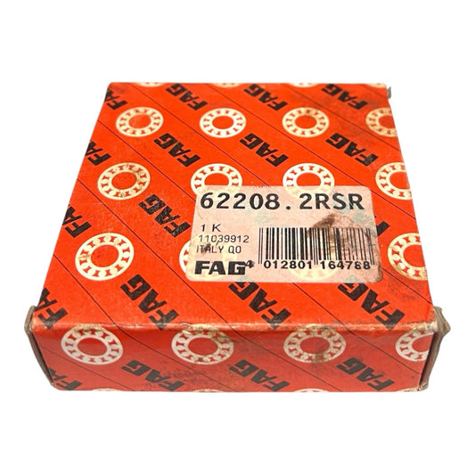 1x FAG 62208-2RSR Rillenkugellager 40x80x23 mm Kugellager