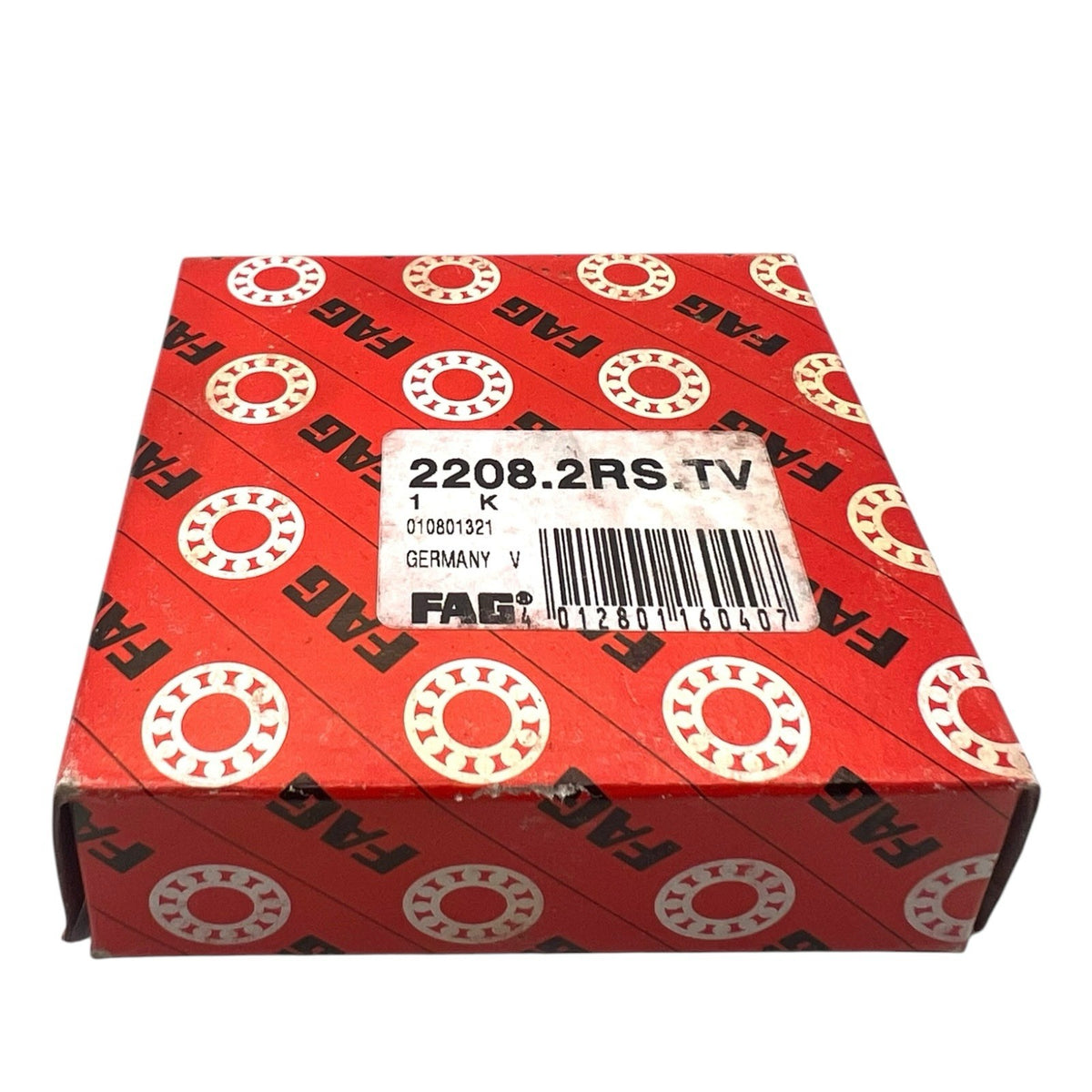 1x FAG 2208-2RS-TV Pendelkugellager 40x80x23 mm Kugellager