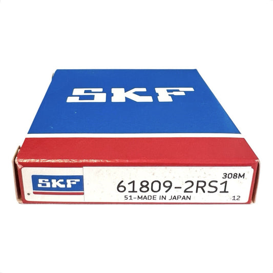 SKF 61809-2RS1 Rillenkugellager 45x58x7 mm