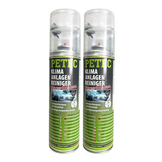 2x Petec Klimaanlagenreiniger Zitrus Schaum Klima Spray 2x 500ml - 71350