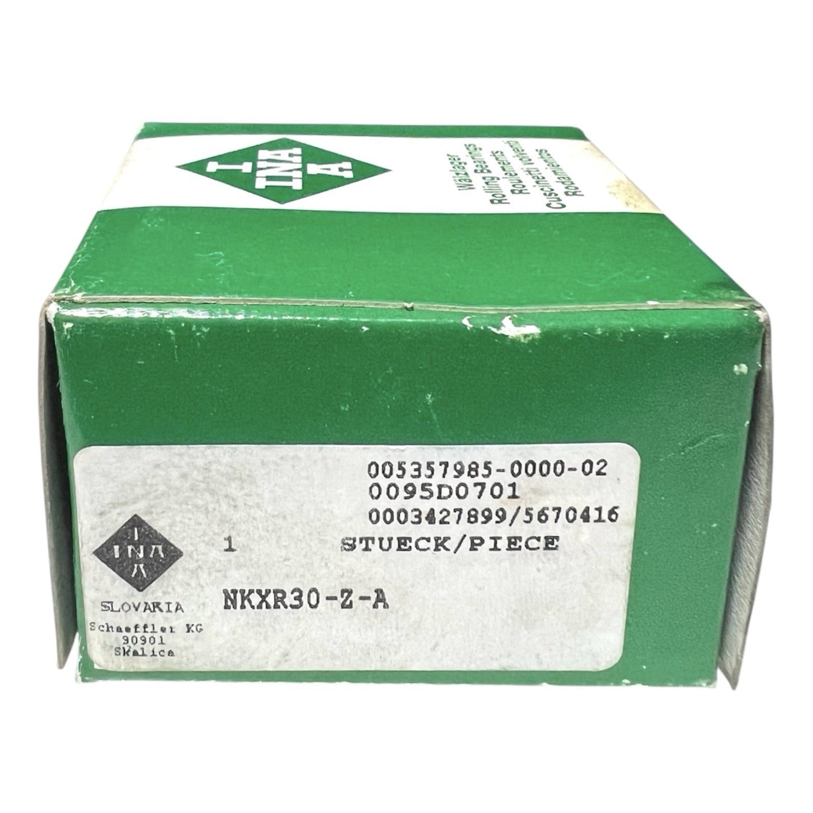 1x INA NKXR30-Z-A Nadel-Axialzylinderrollenlager 30x42x30 mm Kugellager