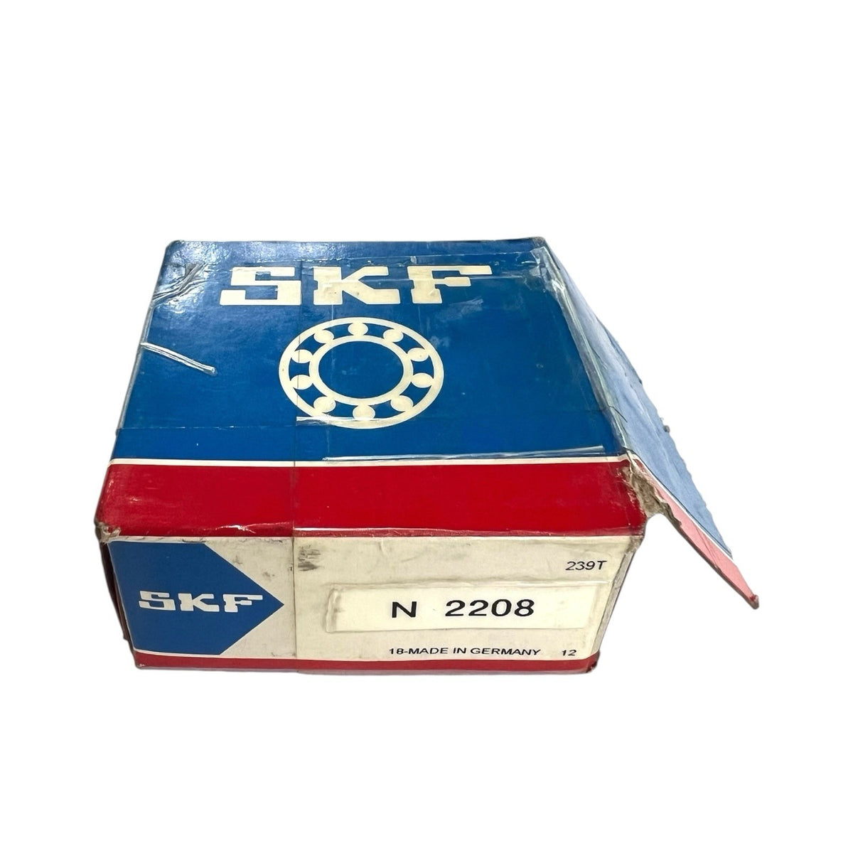 1x SKF N 2208 Zylinderrollenlager 40x80x23 mm Kugellager