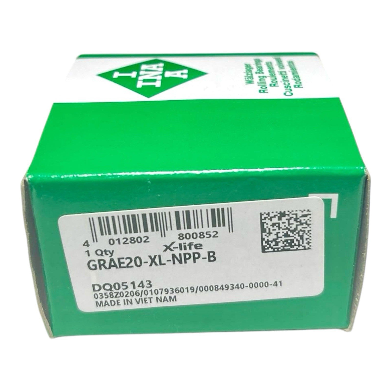 1x INA GRAE20-XL-NPP-B Spannlager 20x47x21,4 mm Kugellager