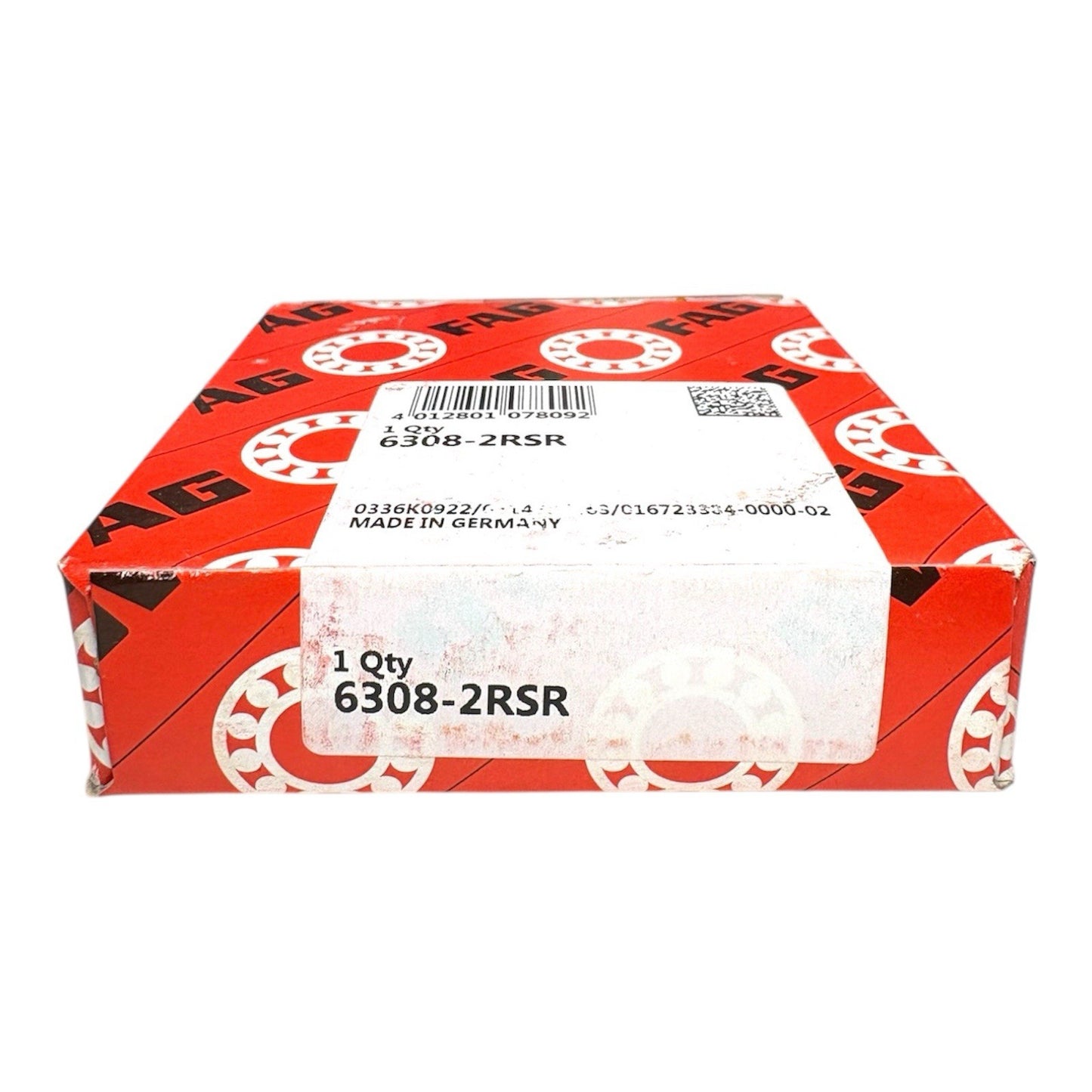 1x FAG 6308-2RSR Rillenkugellager 40x90x23 mm Kugellager