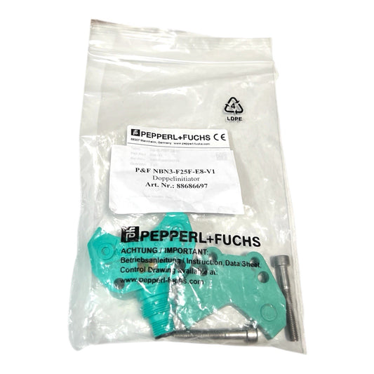 1x Pepperl+Fuchs NBN3-F25F-E8-V1 induktiver Näherungsschalter P+F Sensor