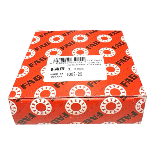1x FAG 6307-2Z Rillenkugellager 35x80x21 mm Kugellager