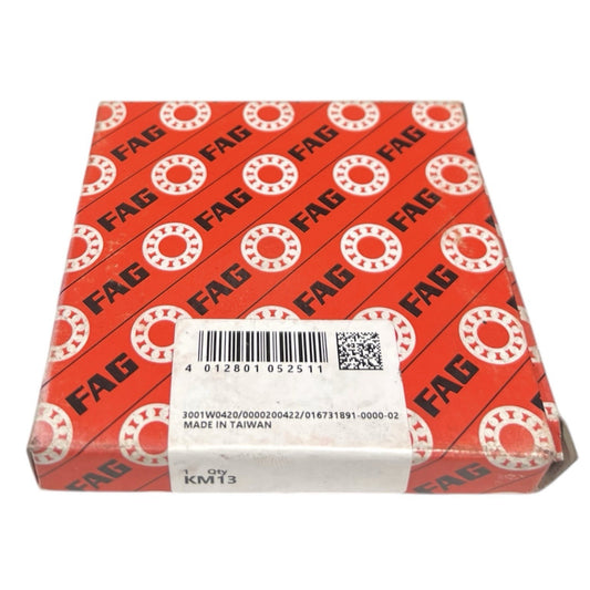 1x FAG KM13 Nutmutter 65x85x12 mm Wellenmutter