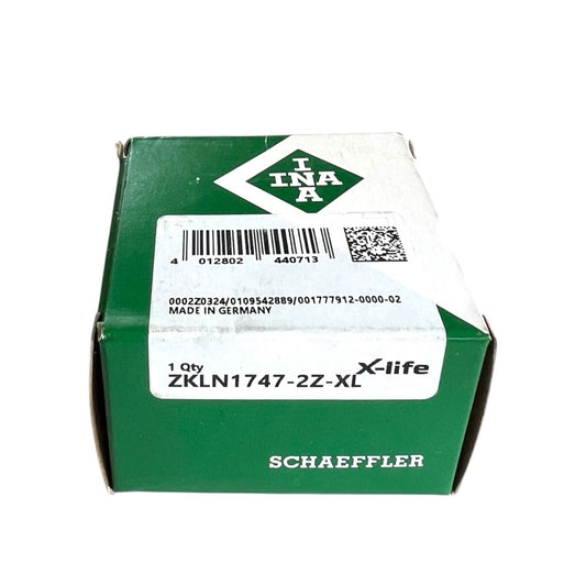1x INA ZKLN1747-2Z-XL Axial-Schrägkugellager 17x47x25 mm